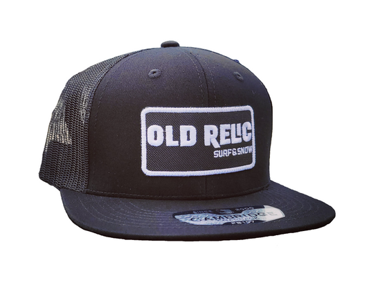 Old Relic Blackout Trucker Hat